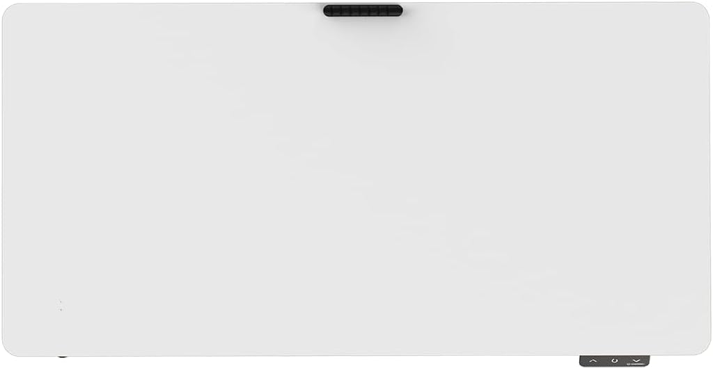 ULTRADESK - Pulsar Kinderschreibtisch Höhenverstellbar - Höhenverstellbarer Schreibtisch - 120x60x55-81cm - Computertisch für 2 Monitore - für Kinderzimmer, Jugendzimmer - Weiß