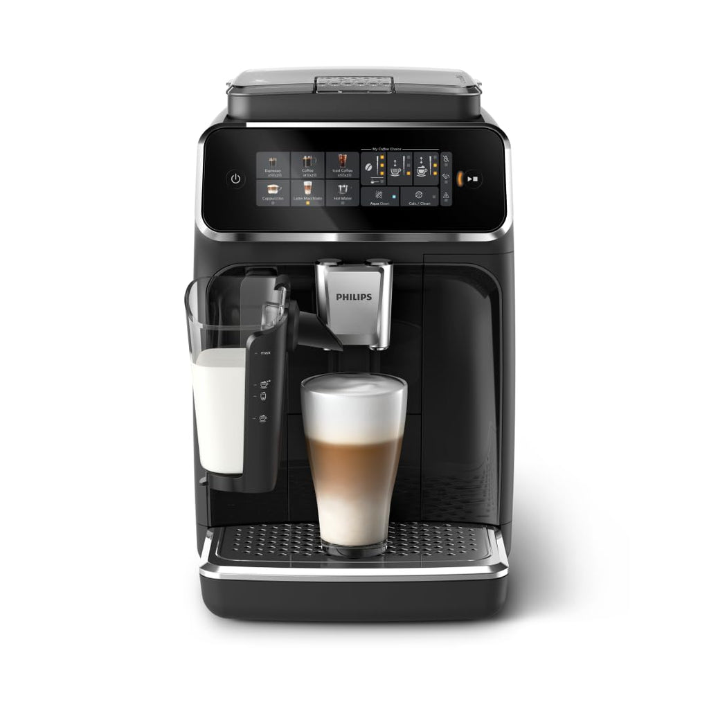 PHILIPS Kaffeevollautomat LatteGo 3300 Serie, Chrom, 6 Spezialitäten