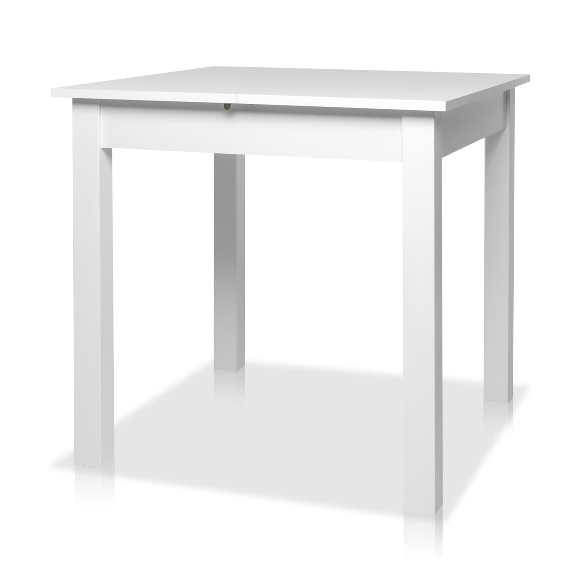 smart Esstisch 140x80 cm Asteiche, Küchentisch ausziehbar bis 180 cm, Esszimmertisch aus Holzwerkstoff inkl. erweiterbare Auszugsplatte, moderner Tisch für bis zu 8 Personen