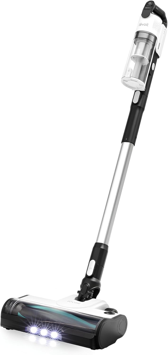 Levoit Akku Staubsauger LVAC 200, bis 75 m², Anti Tangle, 99,9% Effizienz