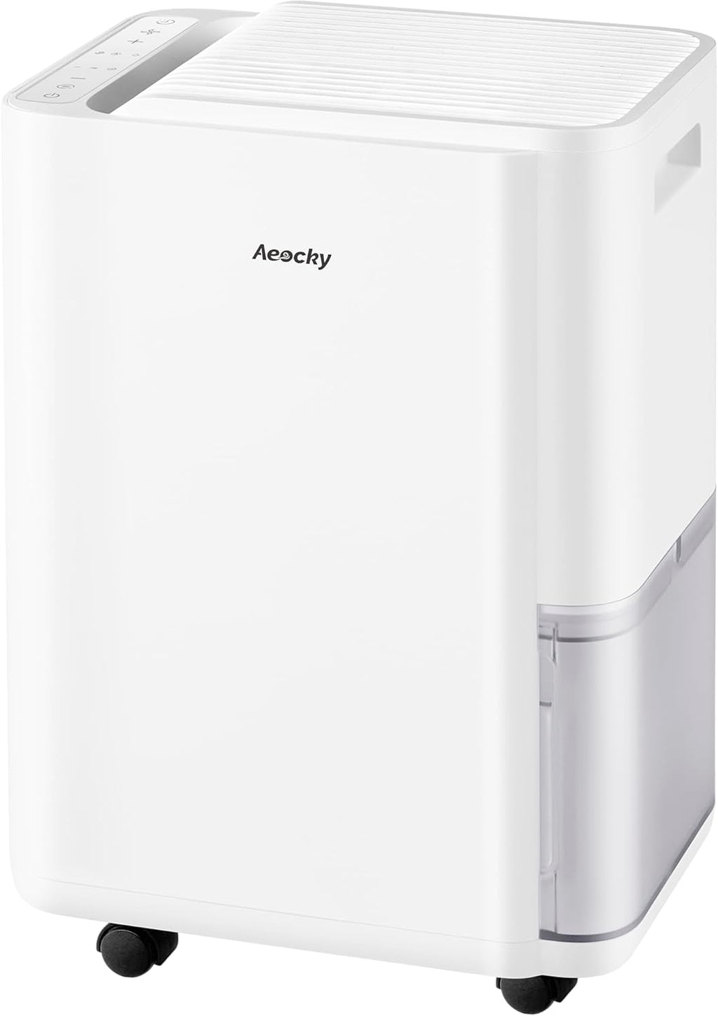 AEOCKY 25L/Tag Luftentfeuchter elektrisch, kompakt, Dauerablauf