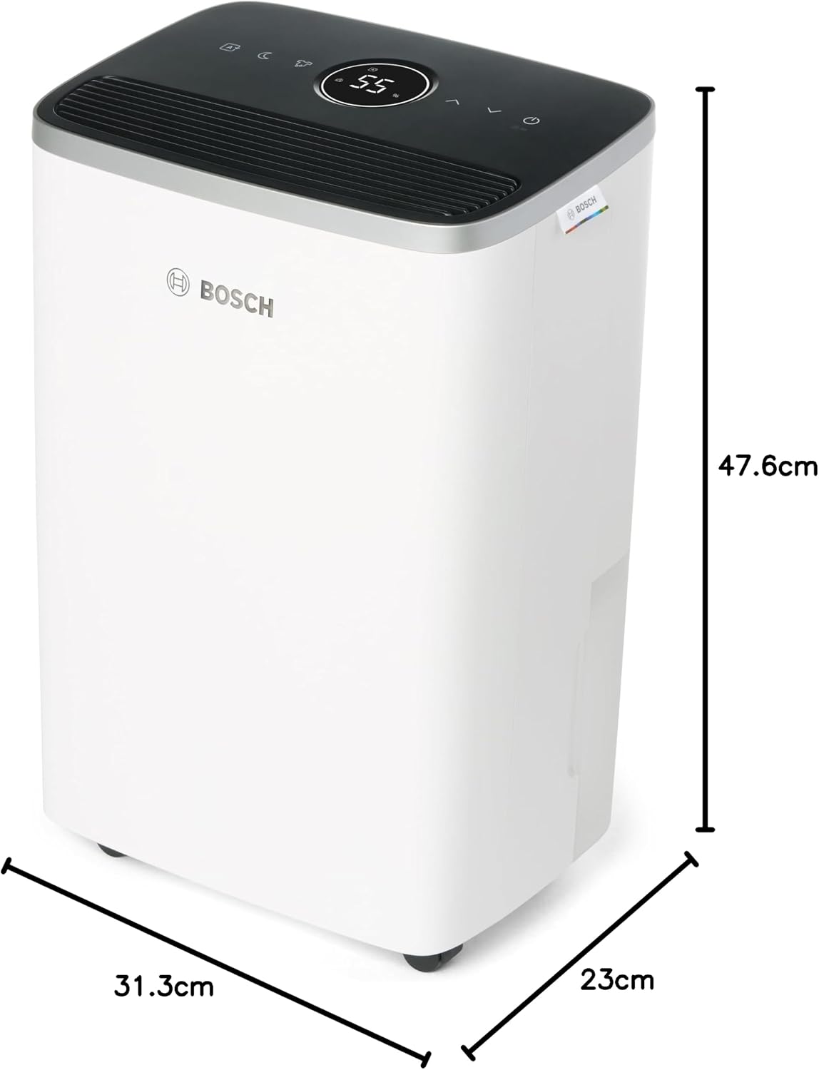 Bosch Dry 4000, Luftentfeuchter, Für Räume bis zu 33 m²