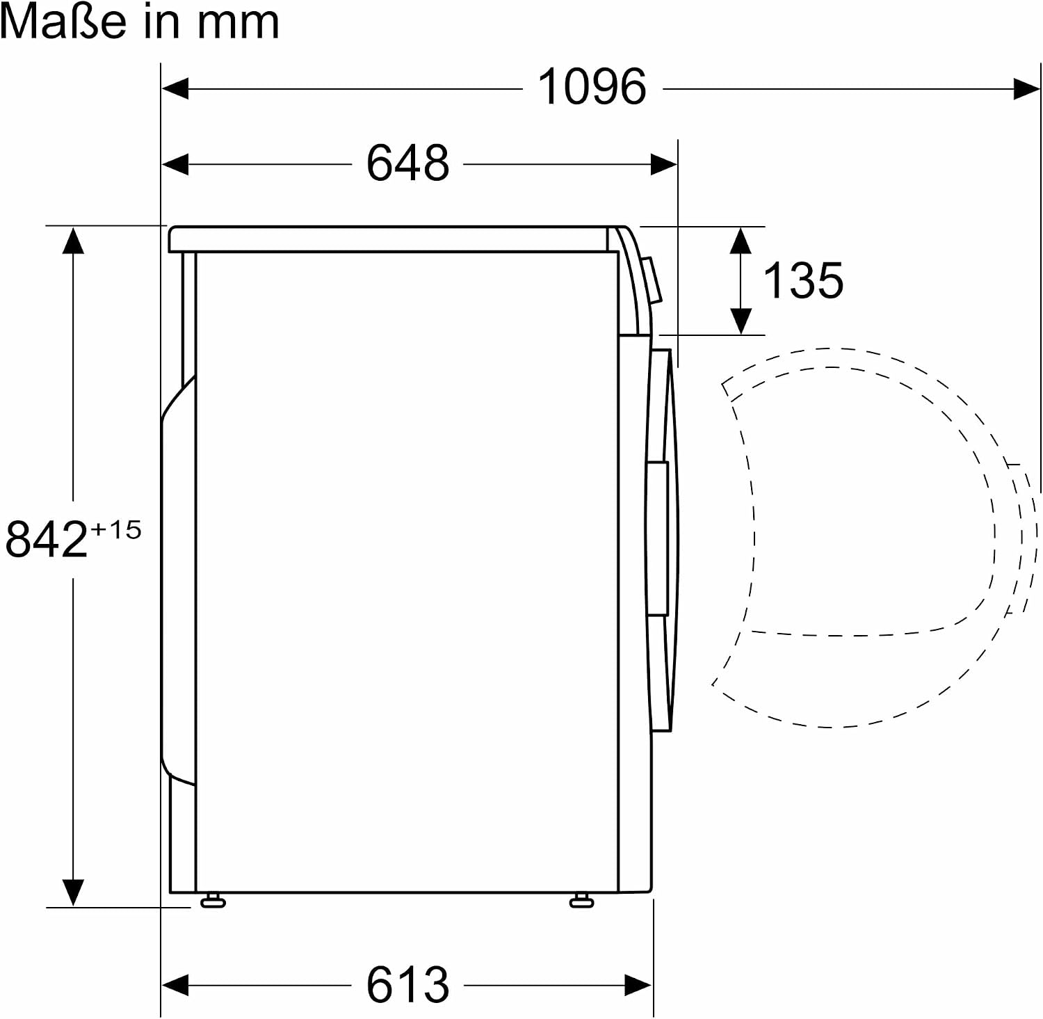 Bosch WQG235D00, Stiftung Warentest GUT (2,2)*, Serie 6, Wärmepumpentrockner 8 kg, Schneller getrocknete Wäsche, Auto Dry, Option Halbe Beladung, Sensitive Drying-System, Selbstreinigender Kondensator
