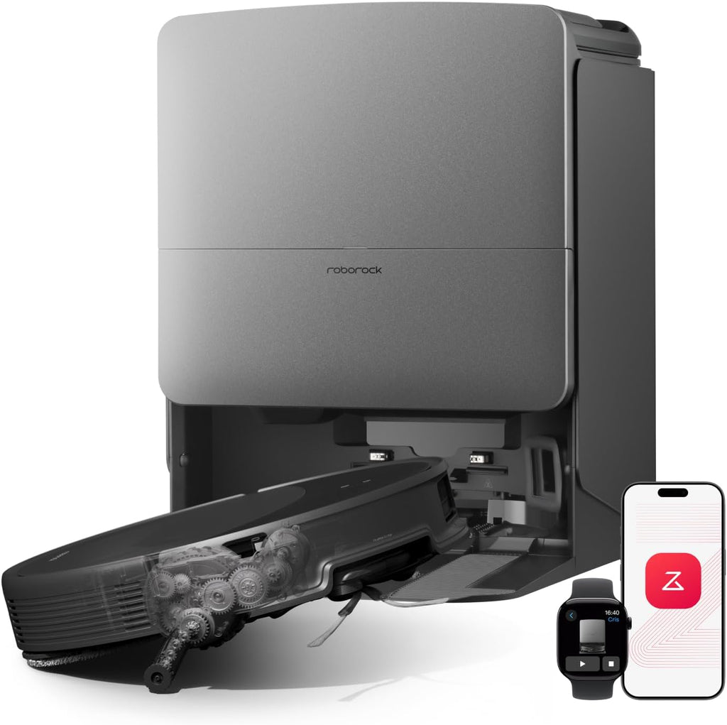 roborock Saros 20 Saugroboter mit Wischfunktion&angebbarem Wischmopp