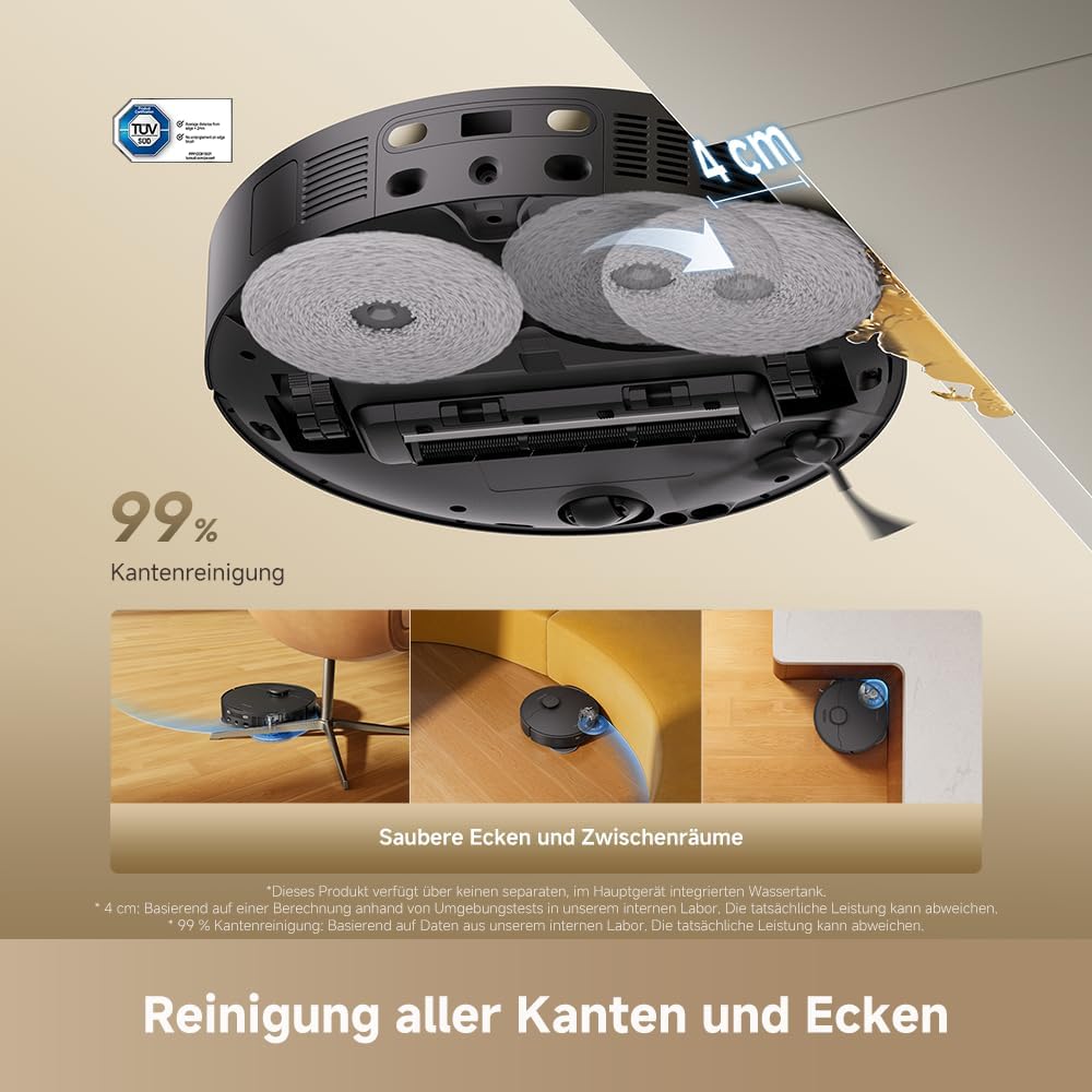 dreame L40 Ultra A Saugroboter mit Wischfunktion mit 24.000 Pa Saugkraft