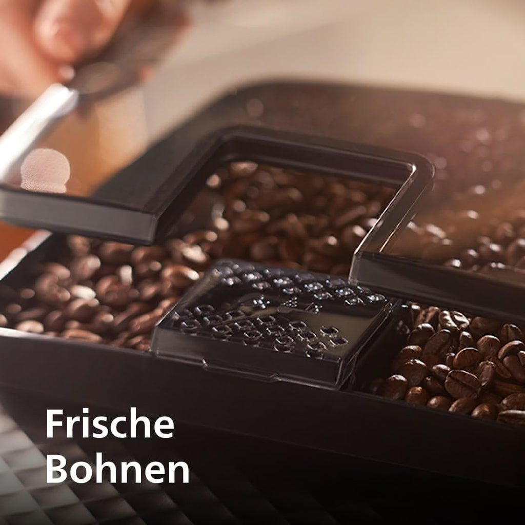 PHILIPS Kaffeevollautomat Panarello 2200 Serie, Schwarz, 2 Spezialitäten