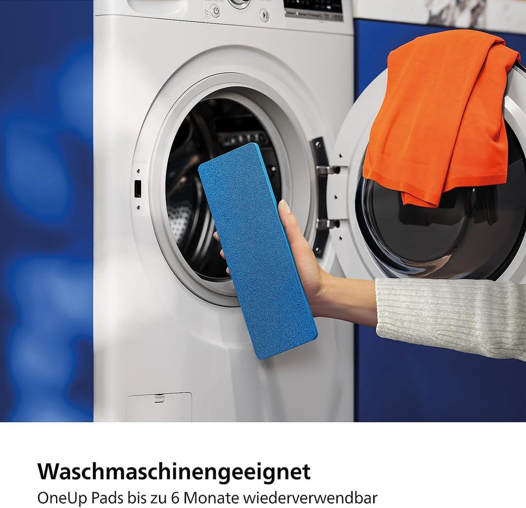 Philips OneUp 5000 Elektrischer Wischmopp, Blau, 2X sauberere Böden