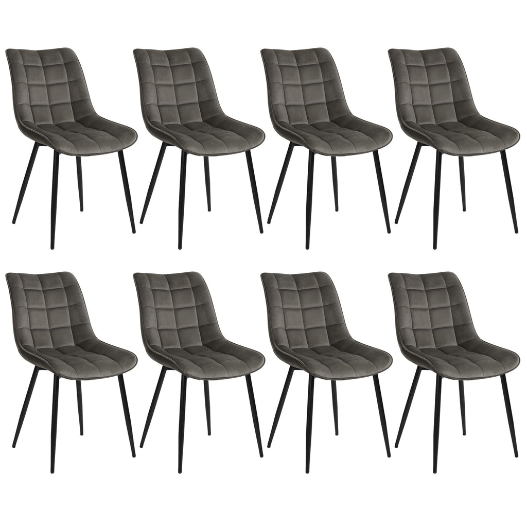 WOLTU Esszimmerstühle 4er Set, Küchenstühle gepolstert mit Rückenlehne