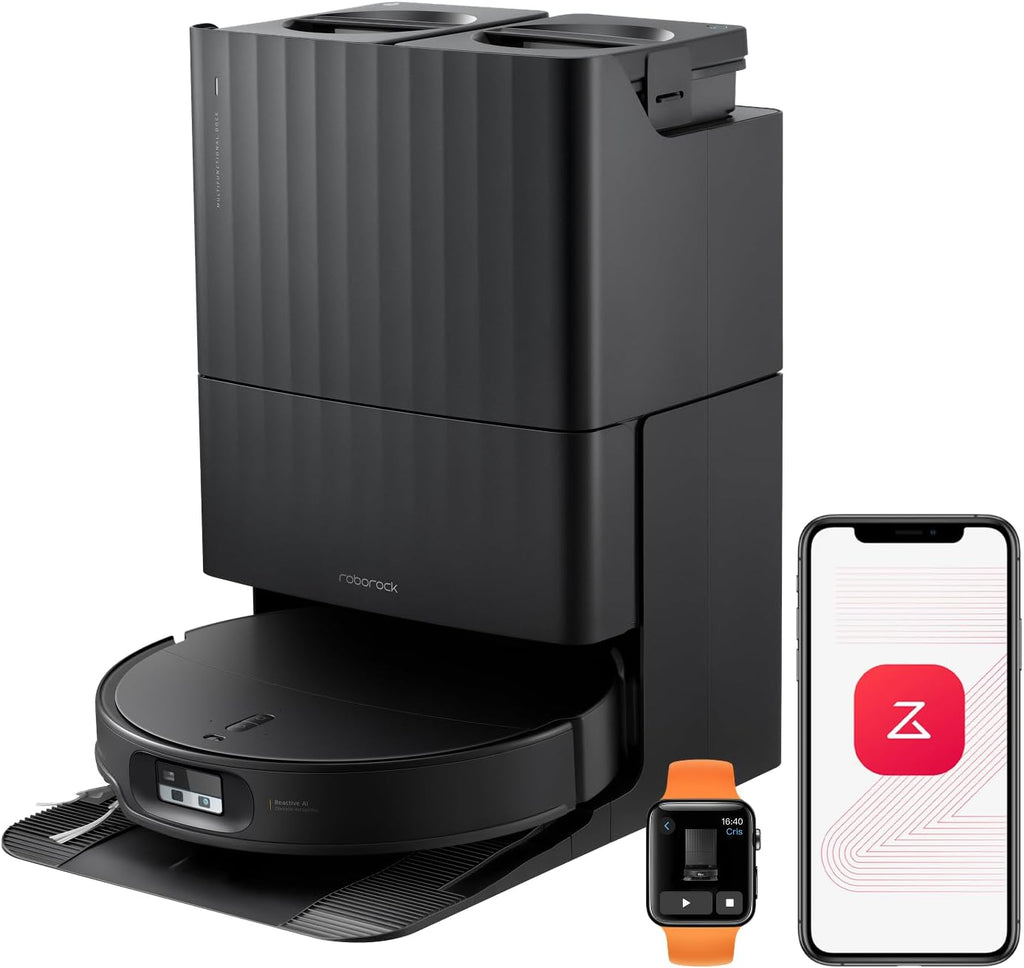 roborock Qrevo Edge 2 Saugroboter mit Wischfunktion, 25.000Pa Saugkraft