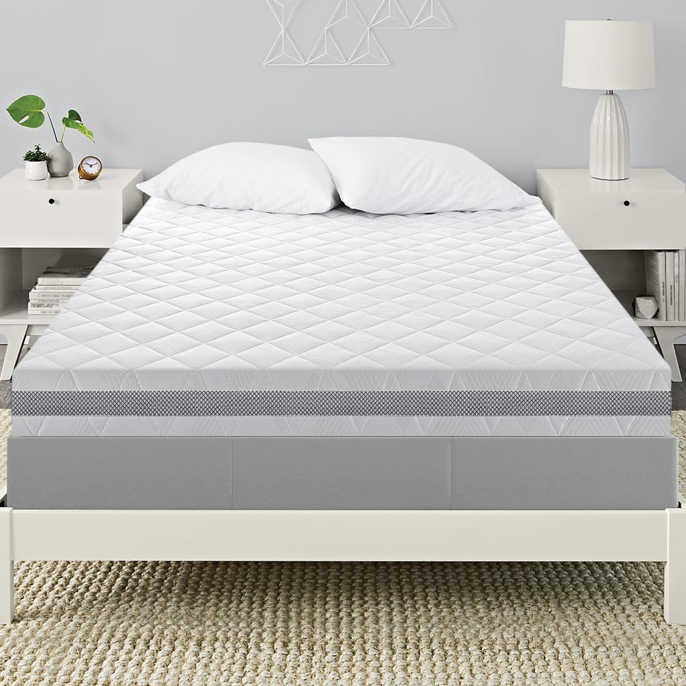 BedStory Gel Topper 180x200cm H3/H4 aus 10cm Höhe Kaltschaumkern