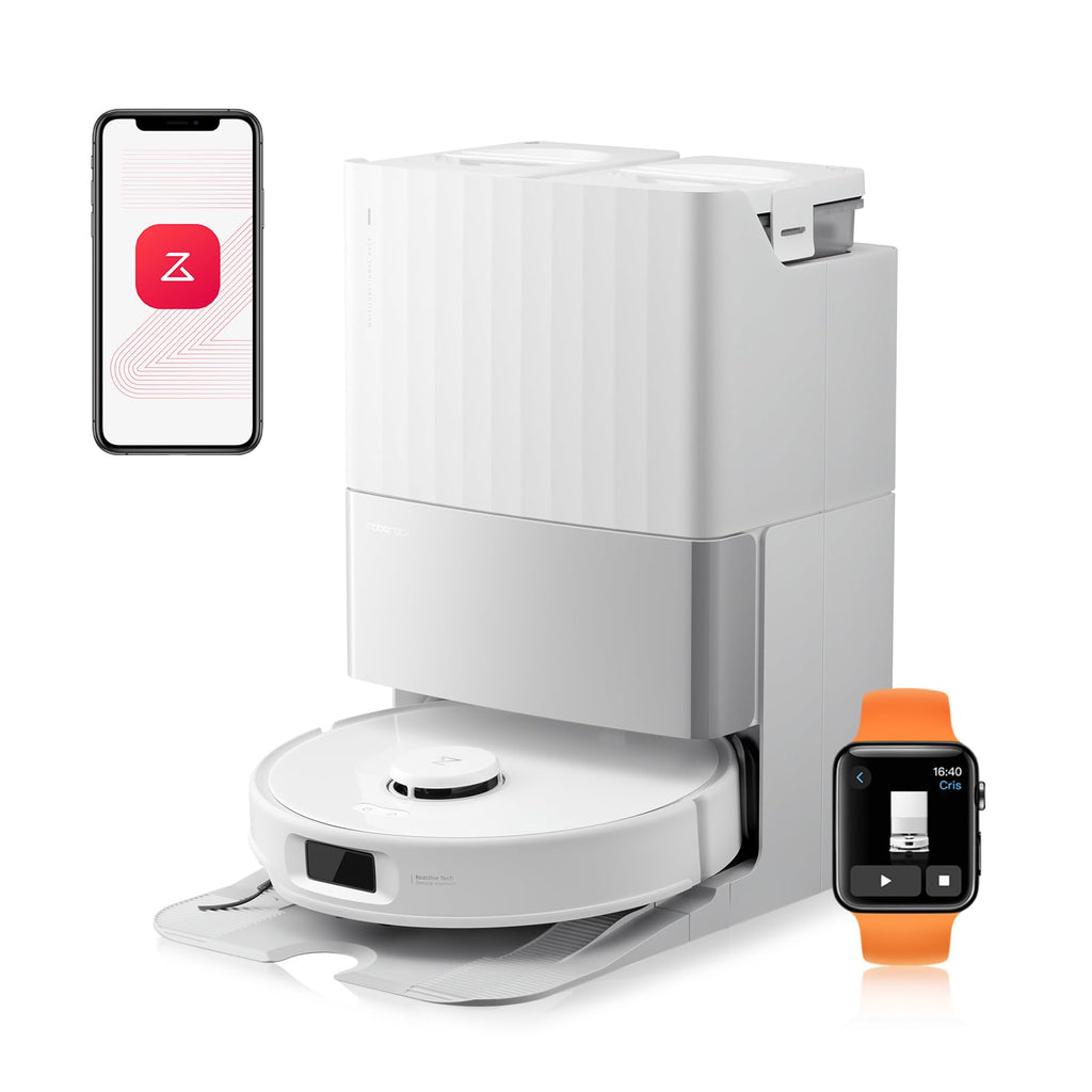 roborock Qrevo Edge 2 Saugroboter mit Wischfunktion, 25.000Pa Saugkraft