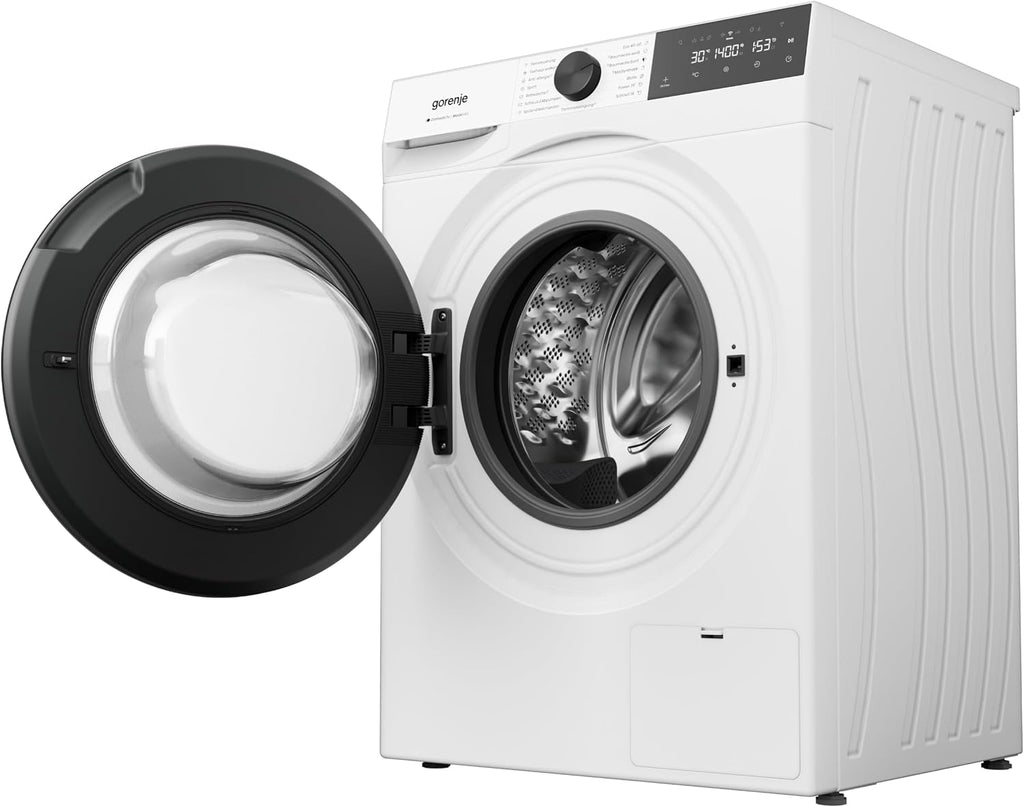 Gorenje WGAM474A Waschmaschine mit Dampffunktion /7 KG /1400 U-Min/ConnectLife /15 Programme/UltraClean/EasyDosing/SteamTech/Inverter PowerDrive /20% besser als Energieeffizienzklasse A/Weiß