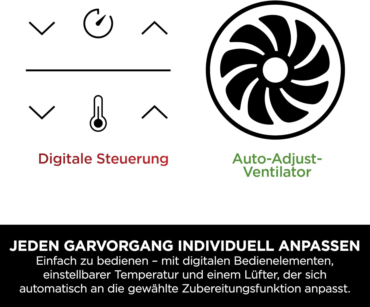 Ninja Dual Zone Digital Air Fryer, 2 Schubladen, Metallic Grau DZ400EU