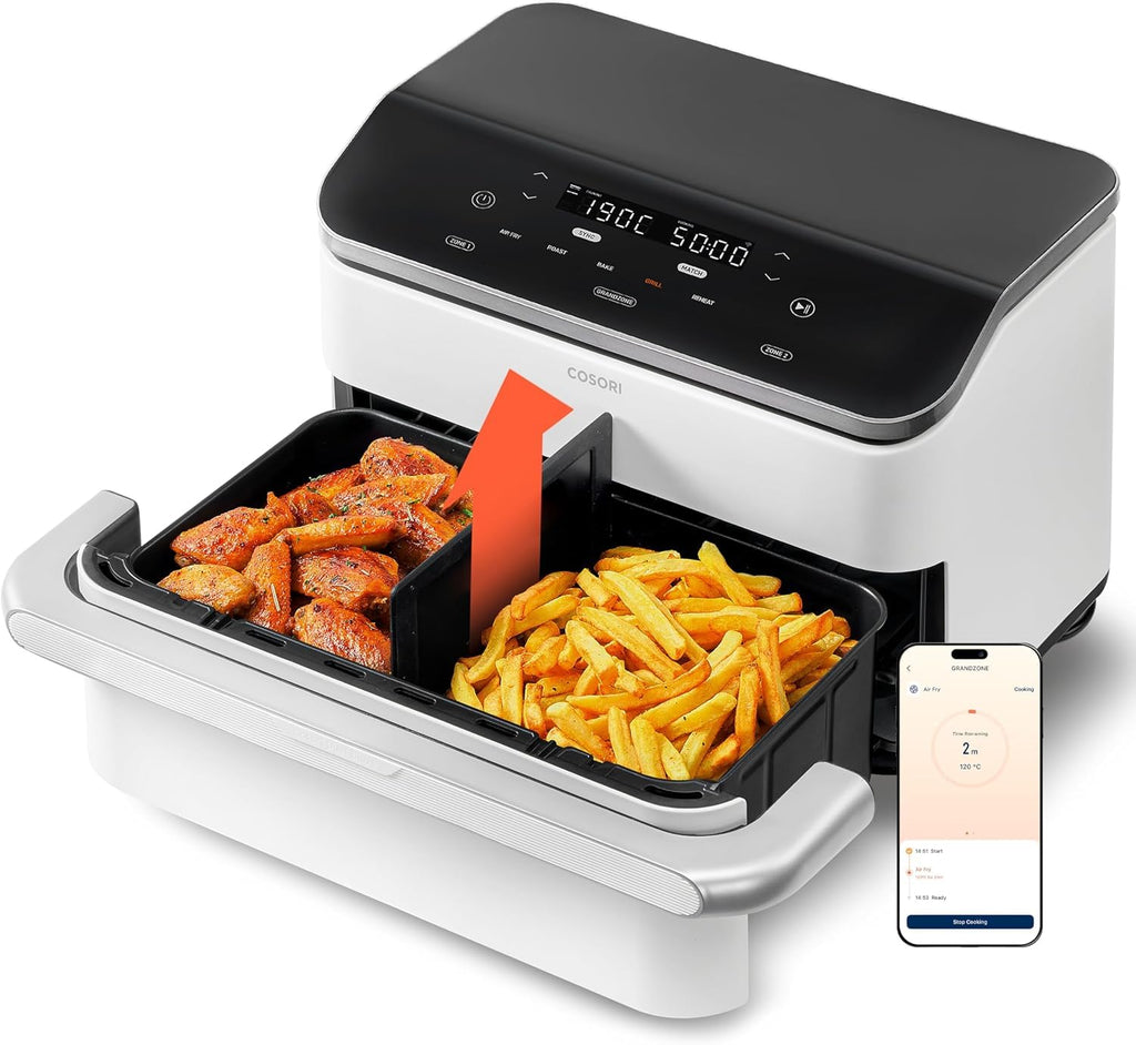 Cosori Airfryer, neue Generation 2026, exklusive TurboBlaze-Tech, 8,6 L