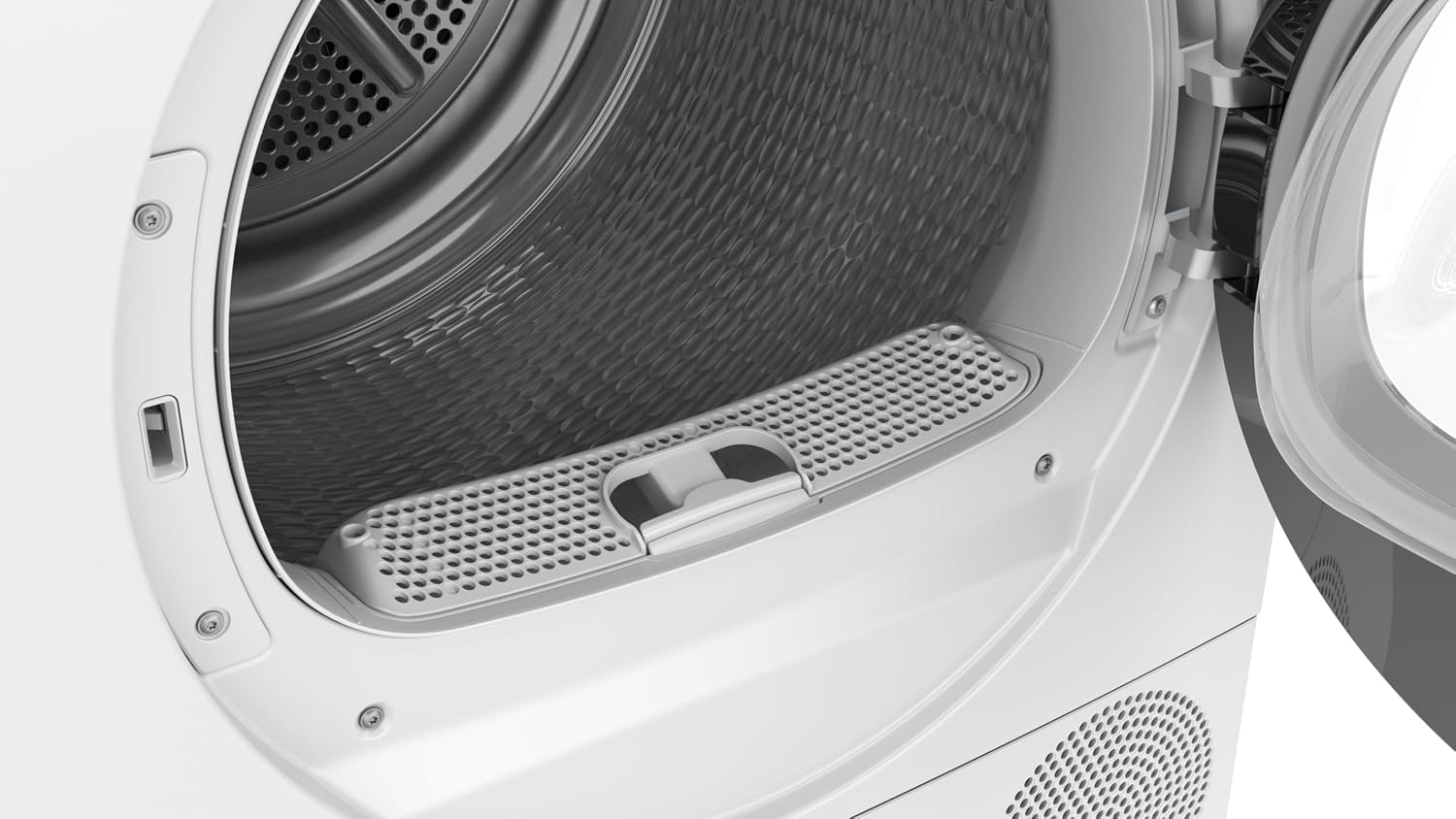 Bosch WQG235D00, Stiftung Warentest GUT (2,2)*, Serie 6, Wärmepumpentrockner 8 kg, Schneller getrocknete Wäsche, Auto Dry, Option Halbe Beladung, Sensitive Drying-System, Selbstreinigender Kondensator