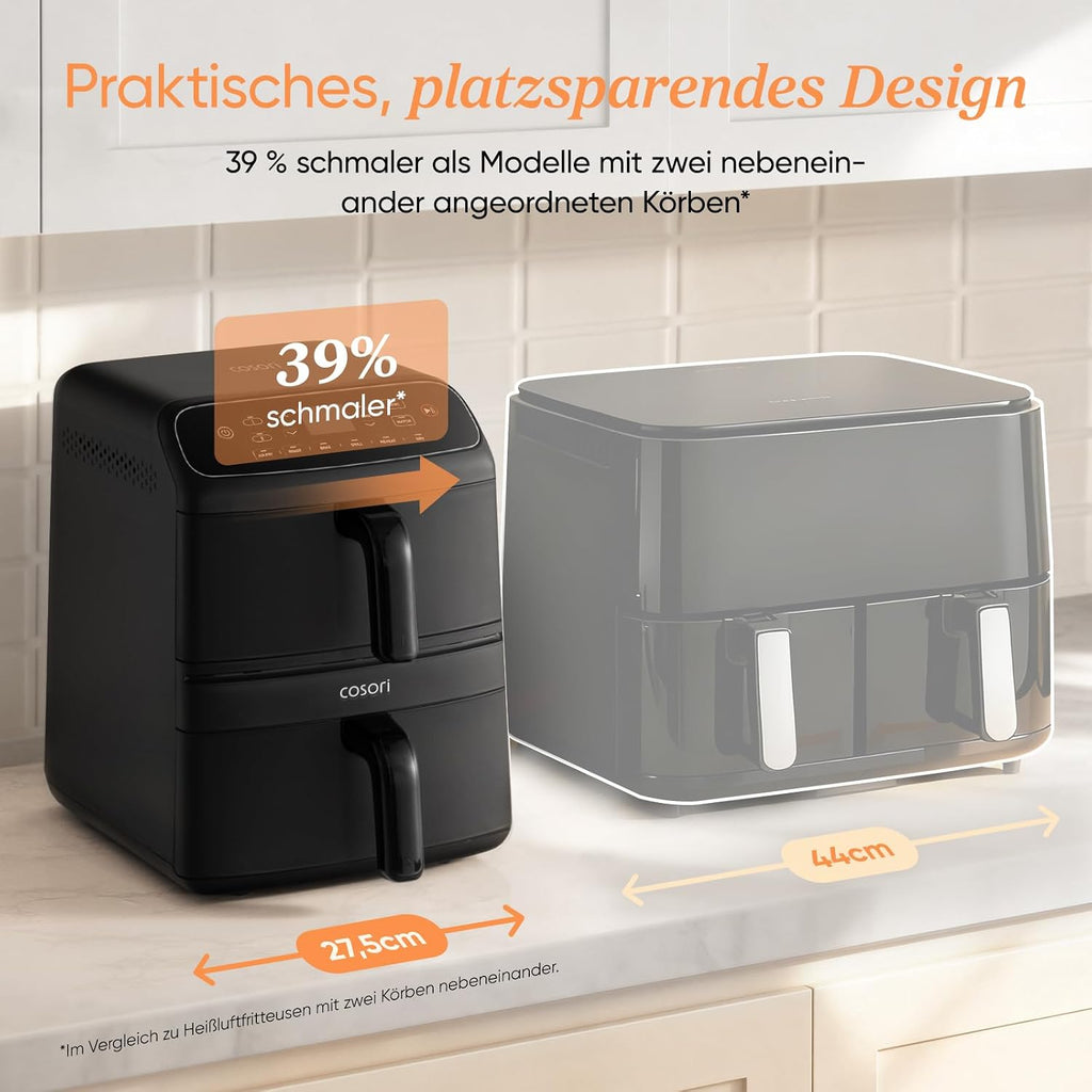 Cosori Airfryer, neue Generation 2026, exklusive TurboBlaze-Tech, 8,6 L