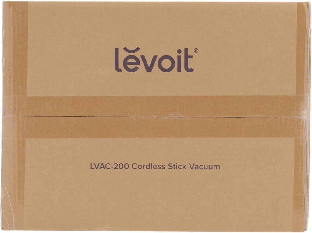 Levoit Akku Staubsauger LVAC 200, bis 75 m², Anti Tangle, 99,9% Effizienz
