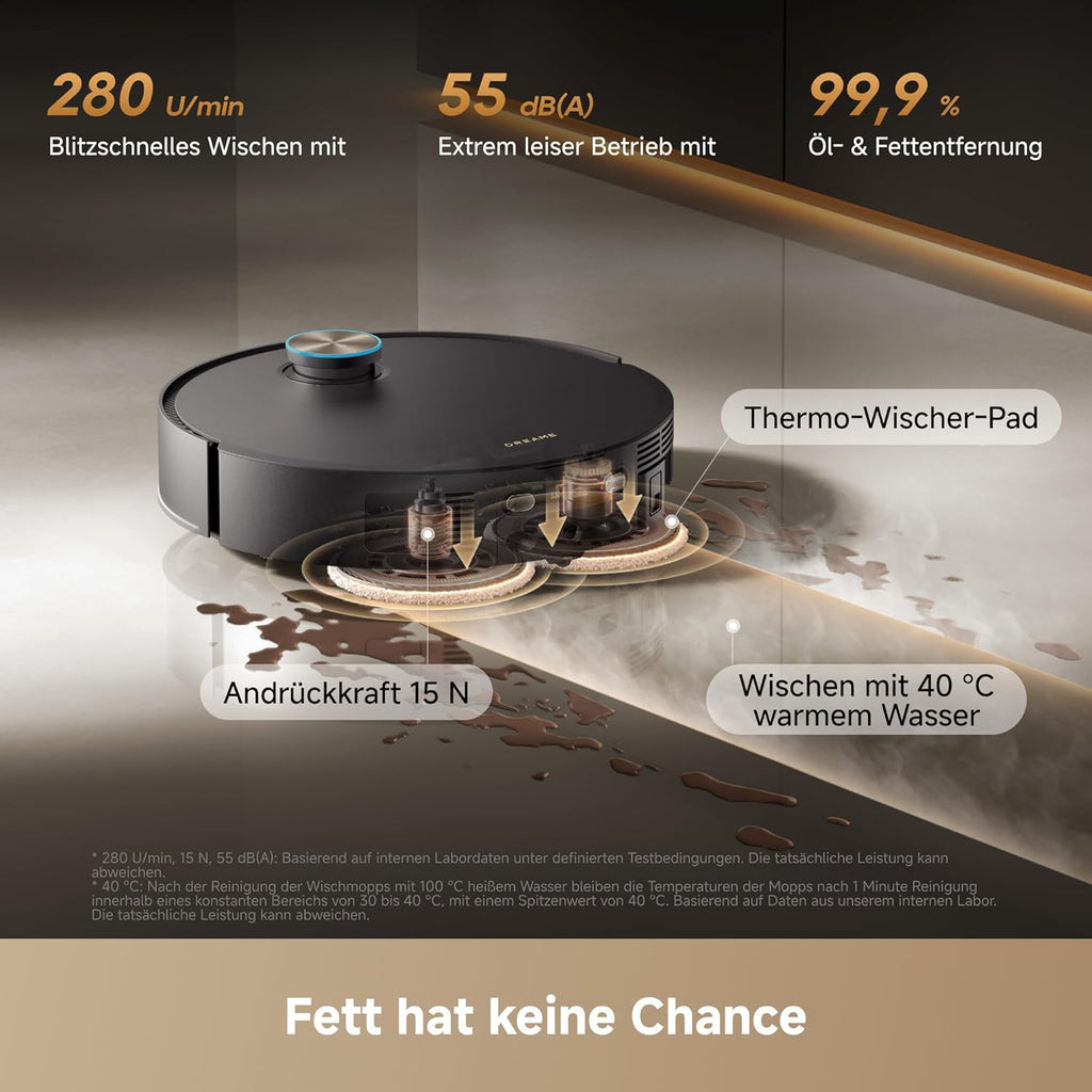 dreame X60 Pro Ultra Complete Saugroboter mit UltraExtend-Armen,42.000Pa
