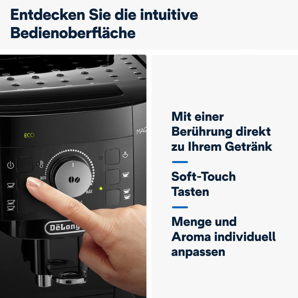 De'Longhi Magnifica S - Kaffeevollautomat 2 Getränke Schwarz