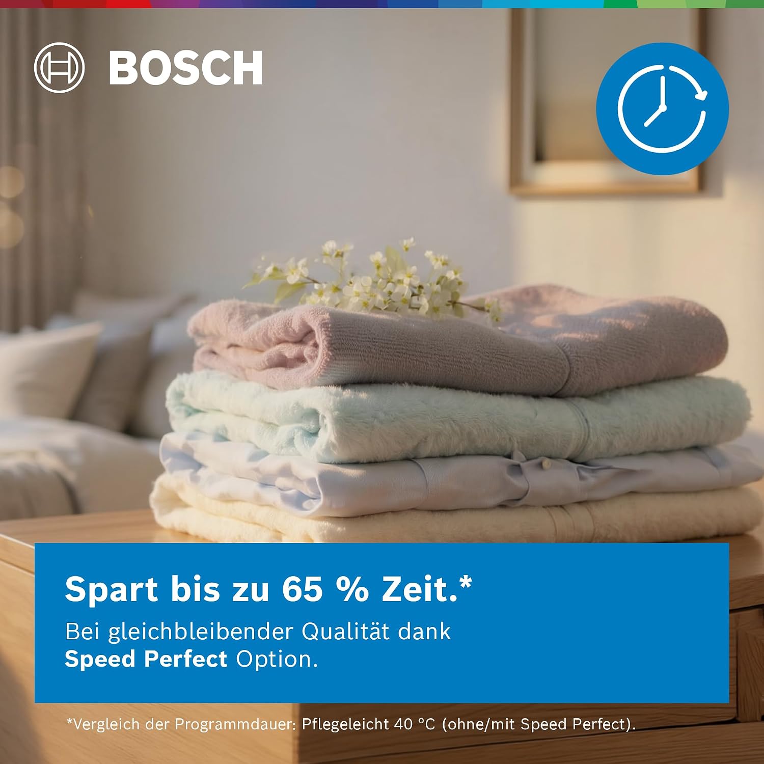 Bosch Serie 4 Waschmaschine 8 kg 1400 UpM Faltenreduzierung WAN282K4