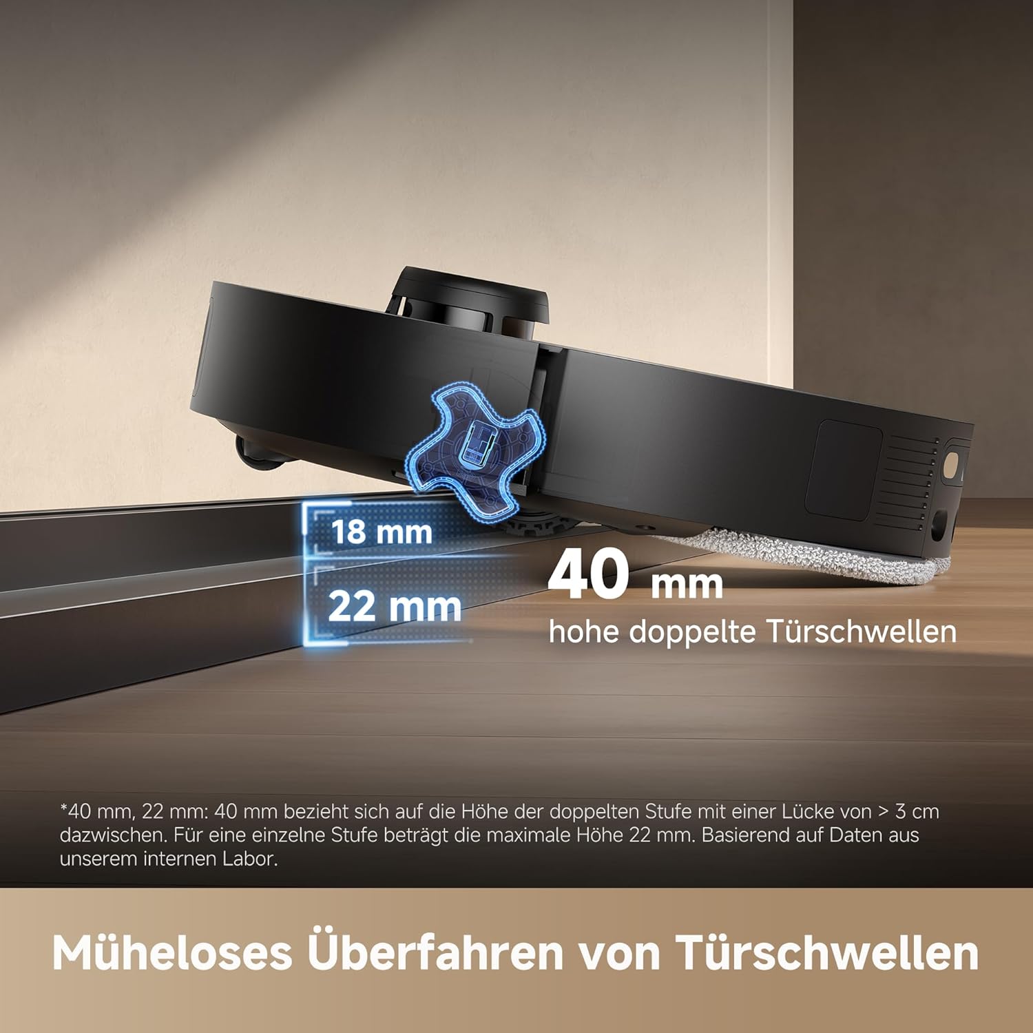 dreame L40s Pro Ultra Saugroboter mit Wischfunktion,19.000 Pa