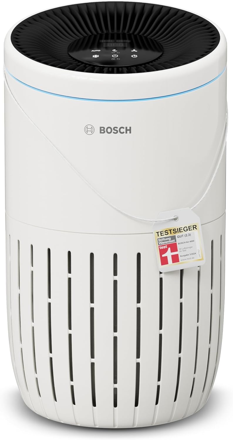 Bosch Air 4000, Luftreiniger, Für Räume bis zu 62,5 m²