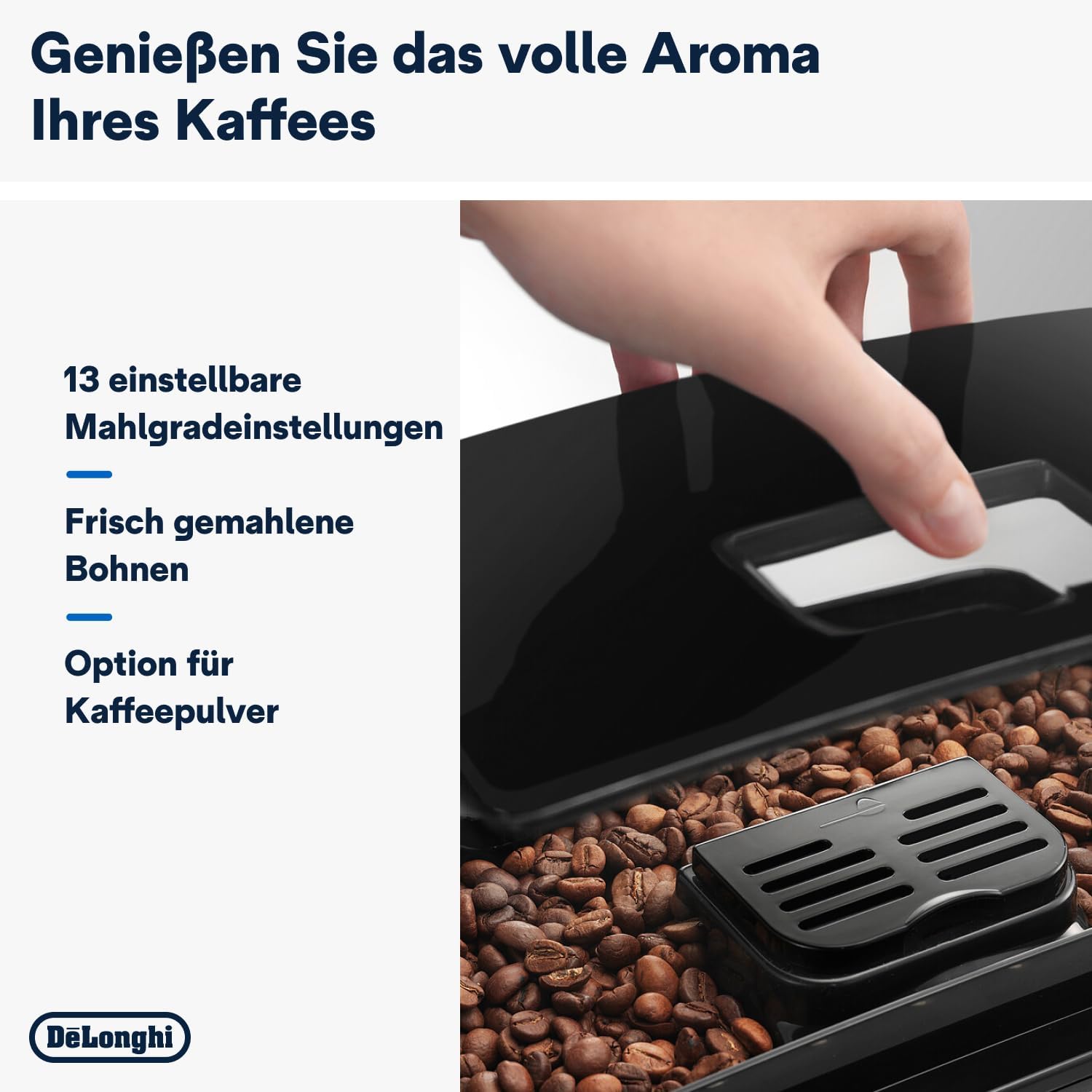 De'Longhi Magnifica S - Kaffeevollautomat 2 Getränke Schwarz