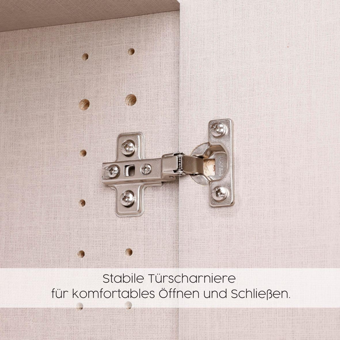 Rauch Möbel Celle, Kleiderschrank für Schlafzimmer, Kinderzimmer, Babyzimmer, Garderobe, Flur, 3-türig, 6 Schubladen, Farbe Hochglanz Weiß/Weiß, Breite 136 cm