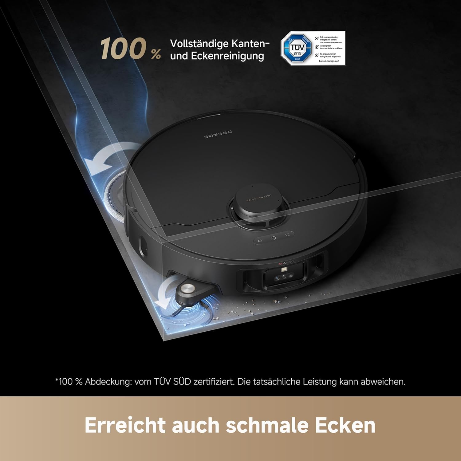 dreame L40s Pro Ultra Saugroboter mit Wischfunktion,19.000 Pa