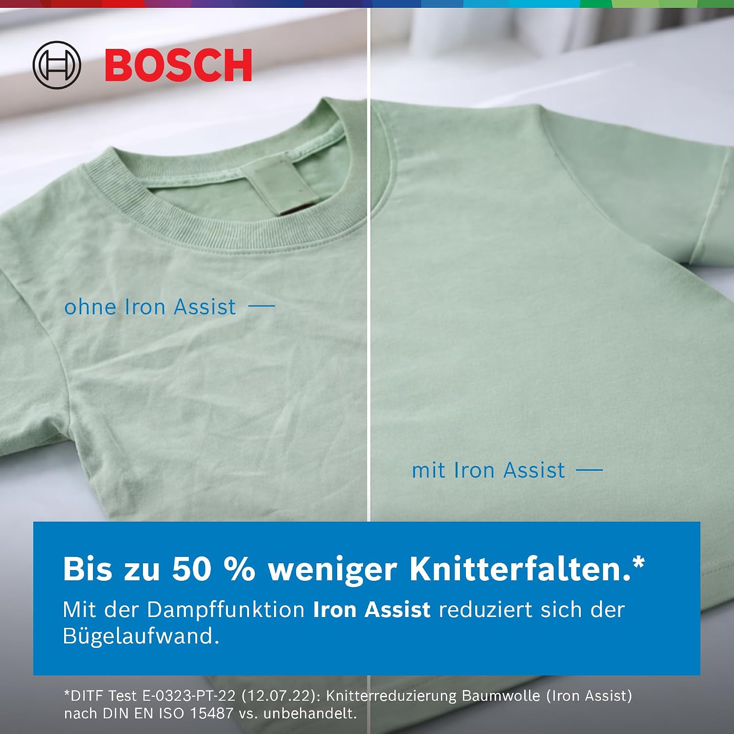 Bosch Serie 4 Waschmaschine 8 kg 1400 UpM Faltenreduzierung WAN282K4