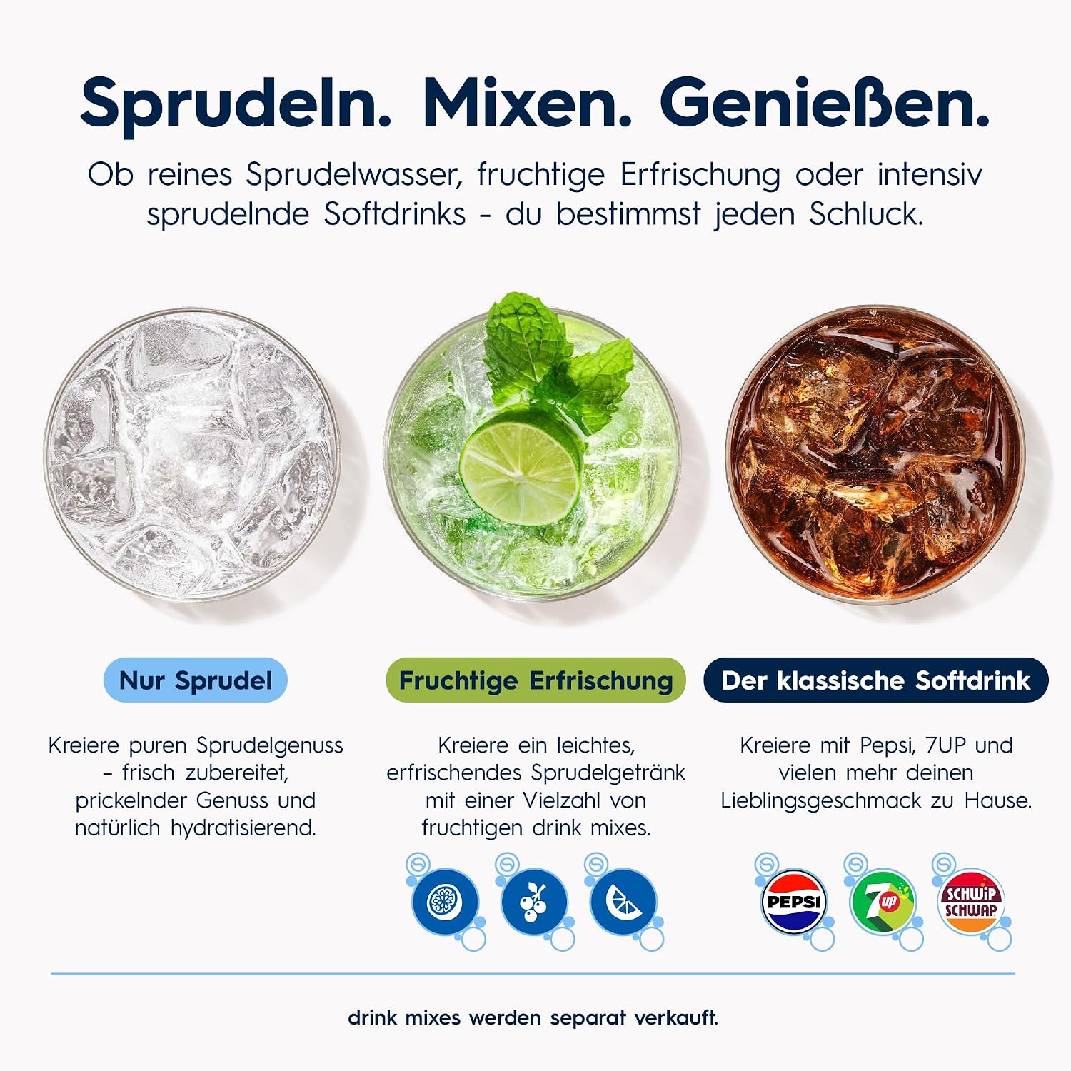 SodaStream DUO Wassersprudler - 4x 1L Sprudlerflaschen & CO2-Zylinder