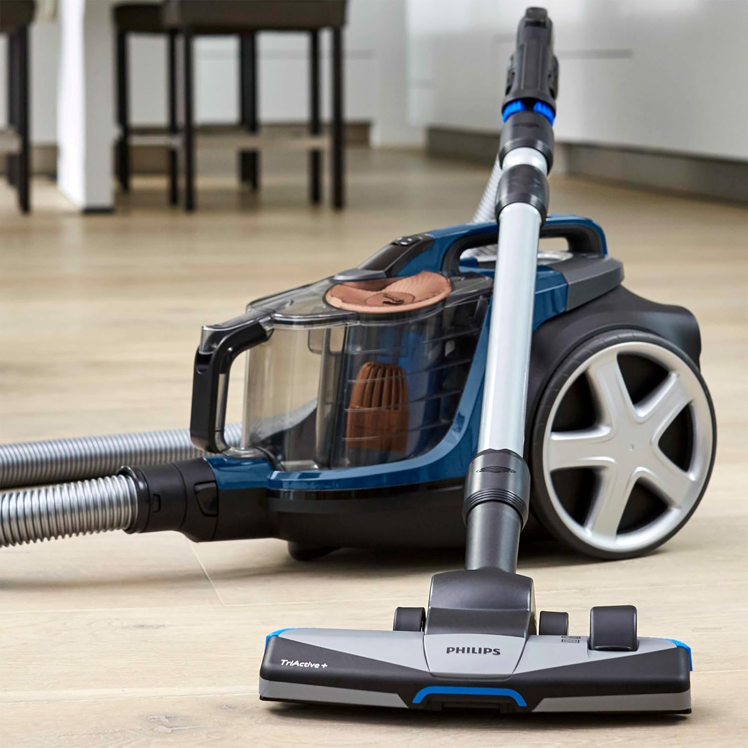 PHILIPS Beutelloser Staubsauger 7000 Serie, Blau, 900 W
