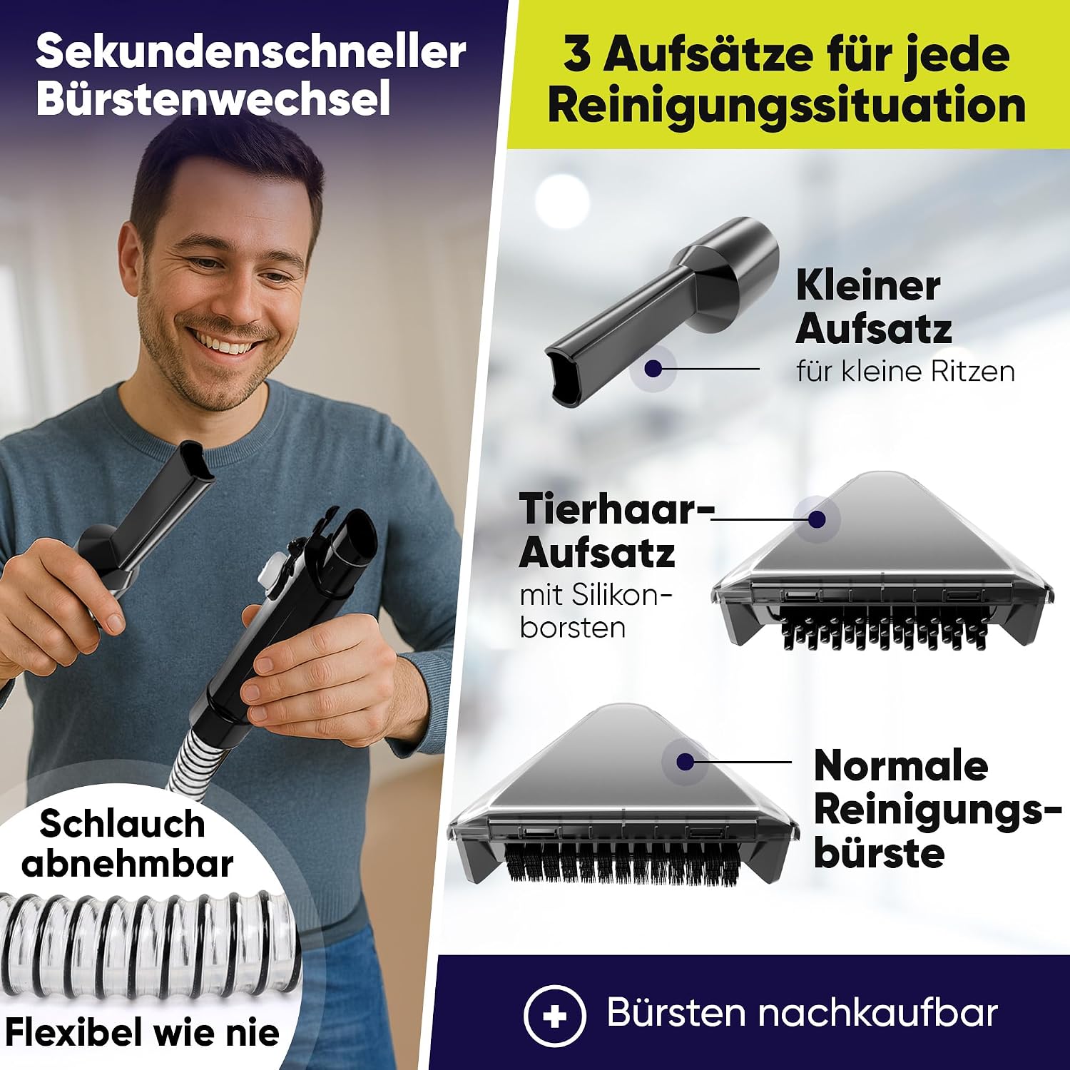 Nasssauger Polsterreiniger Gerät Teppichreiniger Waschsauger