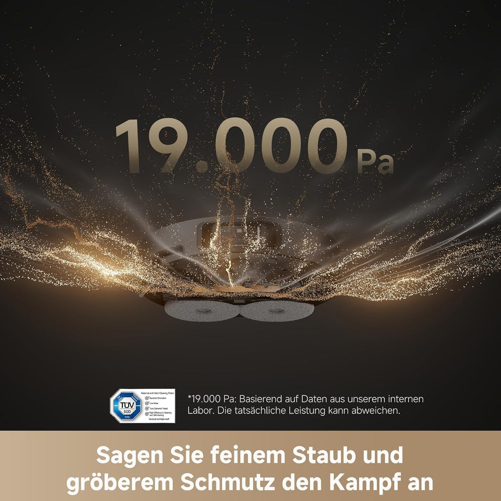 dreame L40s Pro Ultra Saugroboter mit Wischfunktion,19.000 Pa