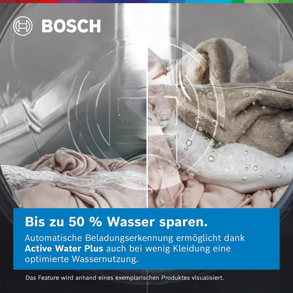 Bosch Serie 4 Waschmaschine 8 kg 1400 UpM Faltenreduzierung WAN282K4