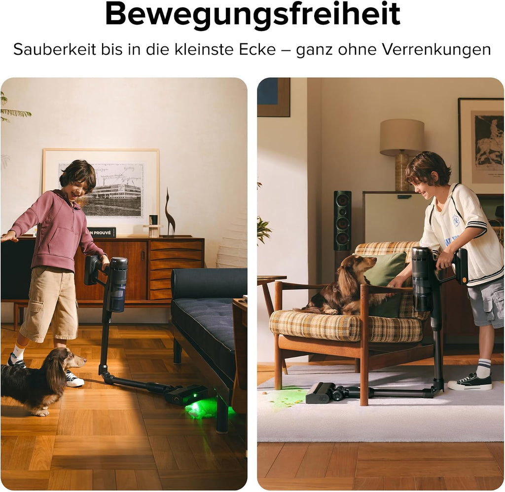 roborock H60 Ultra Akku Staubsauger, 210AW Saugleistung, bis 90Min Laufzeit