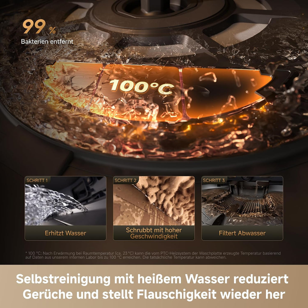 dreame X60 Pro Ultra Complete Saugroboter mit UltraExtend-Armen,42.000Pa