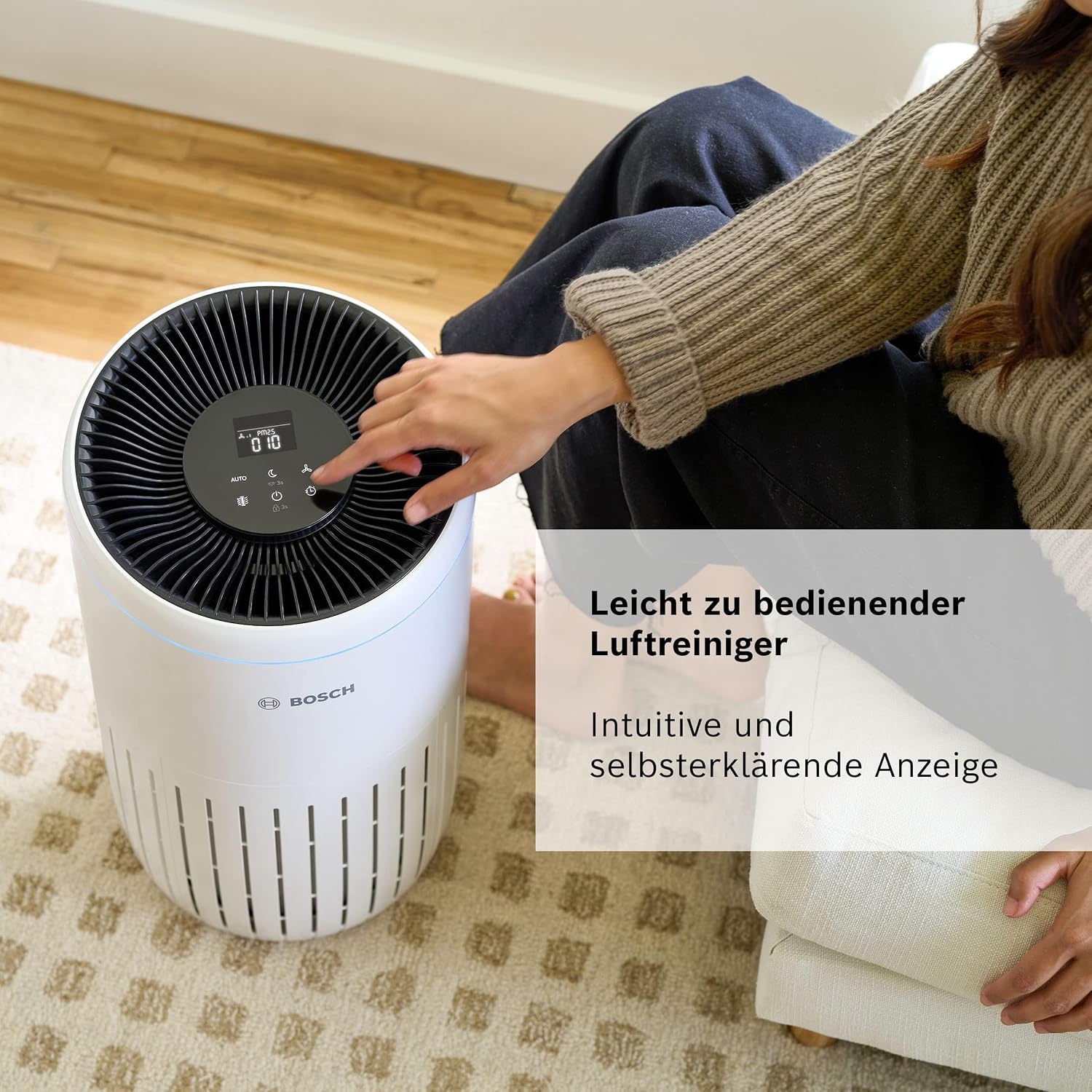 Bosch Air 4000, Luftreiniger, Für Räume bis zu 62,5 m²