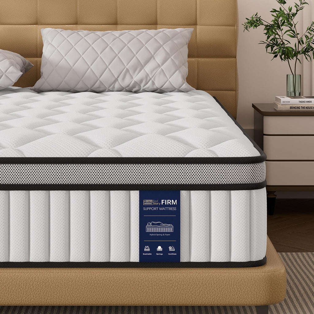 BedStory Matratze 160x200cm,Federkernmatratze H3 Höhe 20cm Taschenfederkernmatratze Mittelfeste Orthopädischem,Öko-Tex Zertifiziert, Matratze für Erwachsene