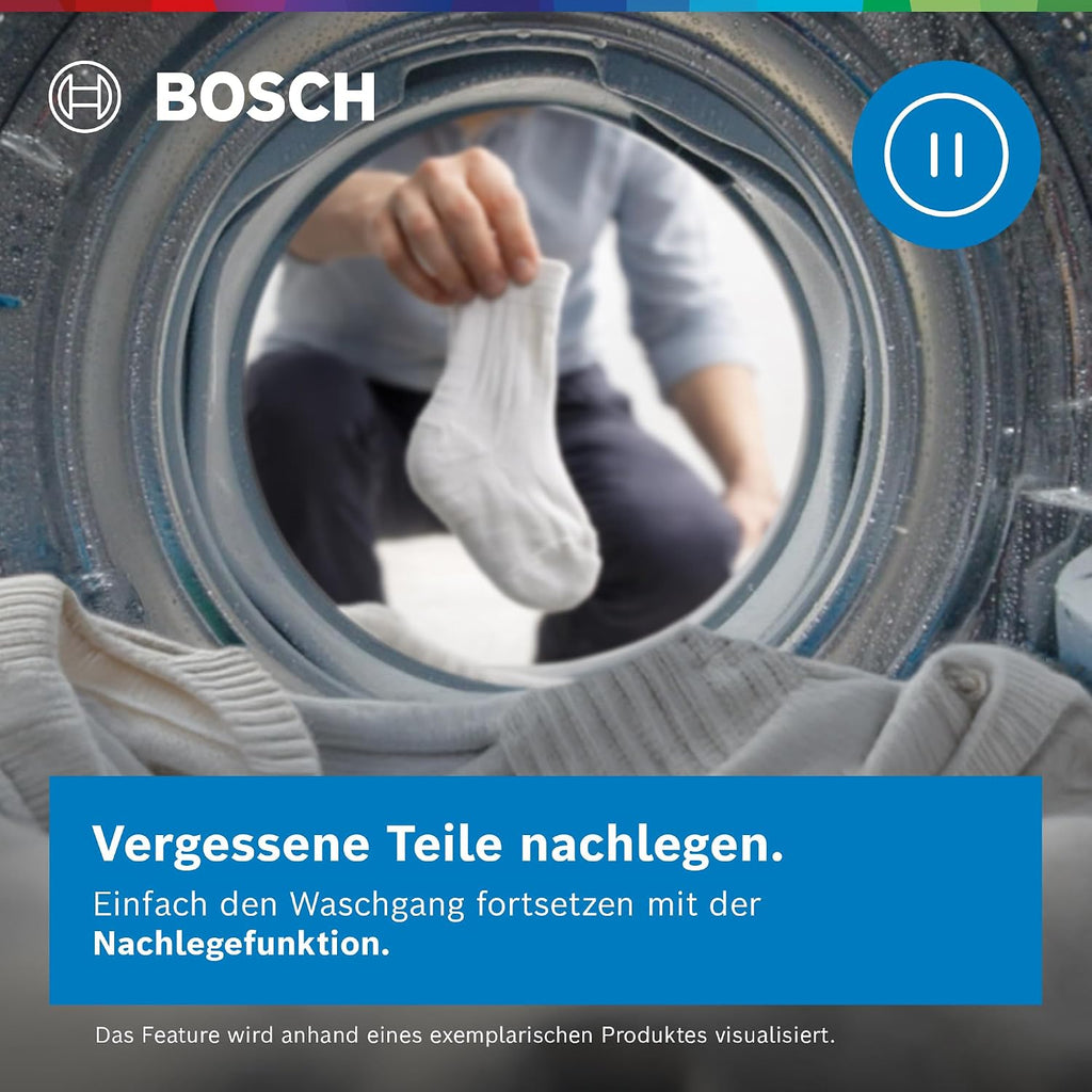Bosch Serie 4 Waschmaschine 8 kg 1400 UpM Faltenreduzierung WAN282K4