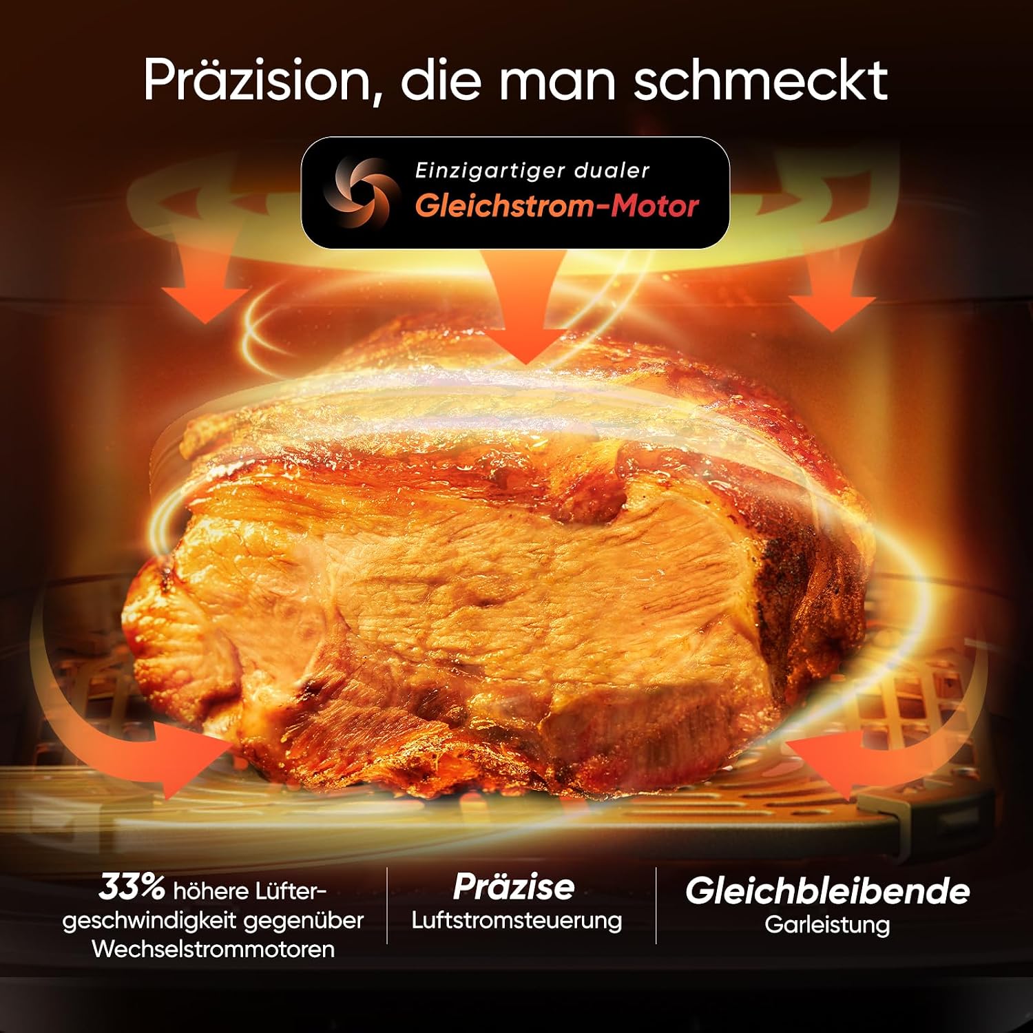Cosori Airfryer, neue Generation 2026, exklusive TurboBlaze-Tech, 8,6 L