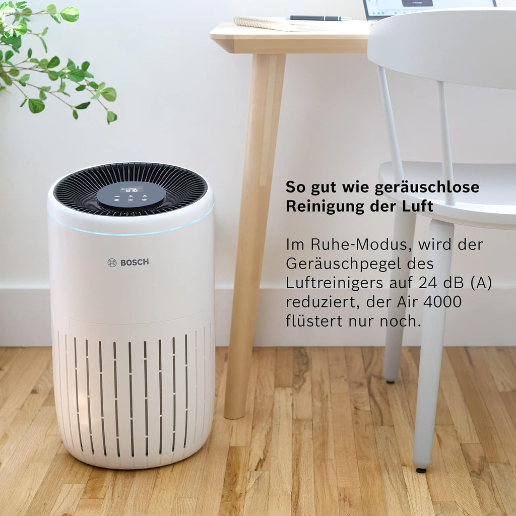 Bosch Air 4000, Luftreiniger, Für Räume bis zu 62,5 m²