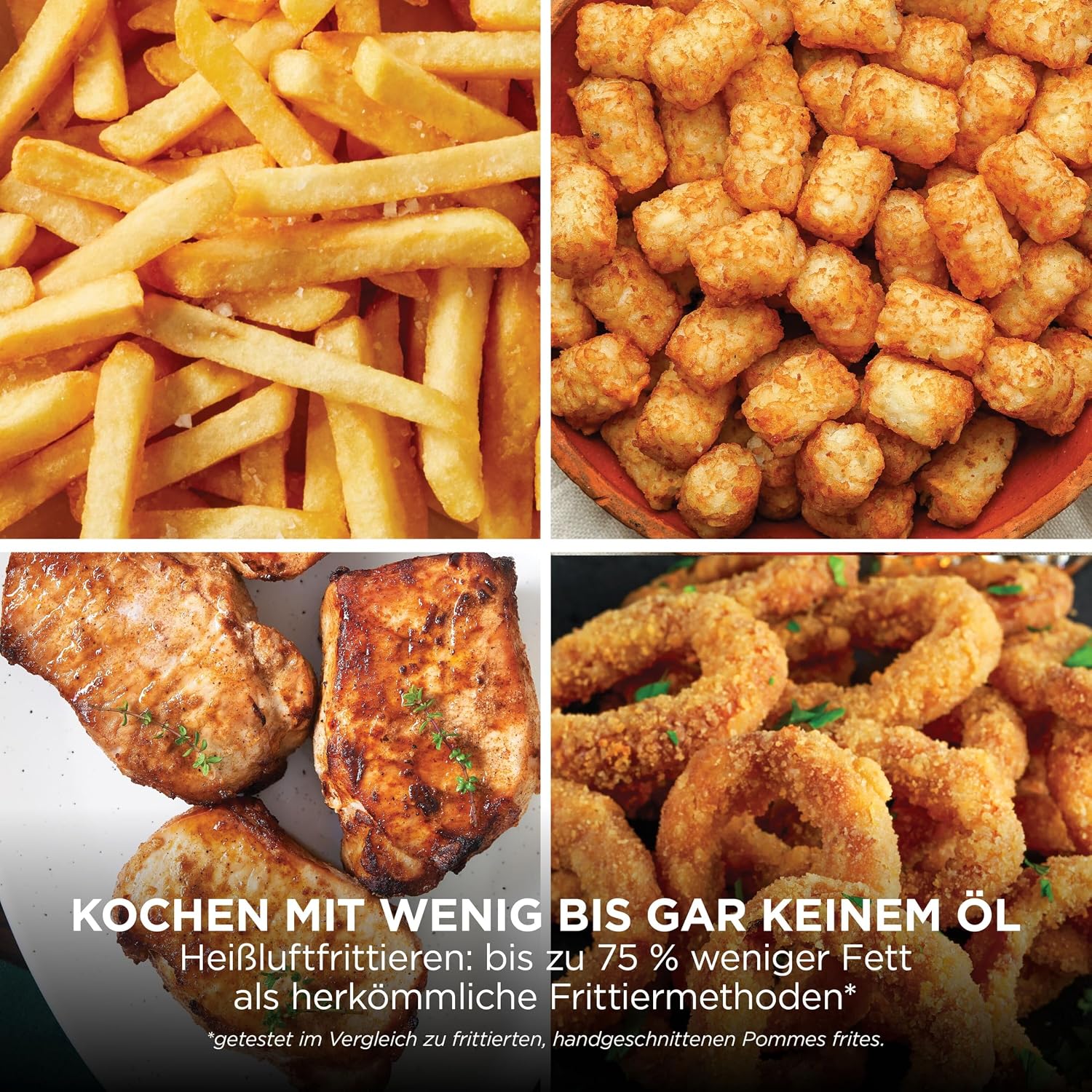 Ninja Double Stack XL-Heißluftfritteuse, 6 Funktionen, Steingold SL451EUSD